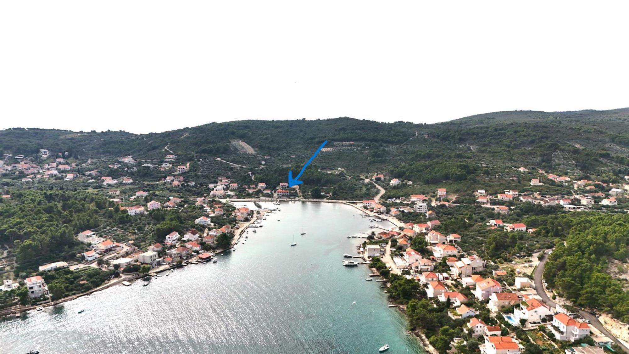 Apartments Ana By The Sea Lumbarda Exterior foto